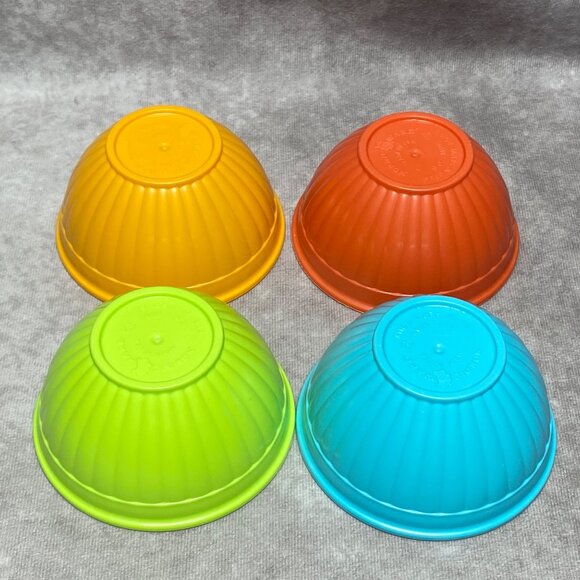 Nordic Ware Prep N Serve Mini Bowls Bright Colors Set Of 4 8 Oz BPA Free USA - Picture 4 of 7